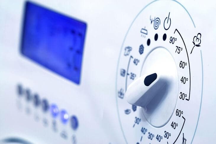 Impostazione della temperatura di lavaggio