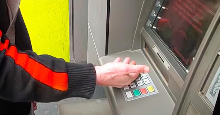 Withdraw cash from ATM