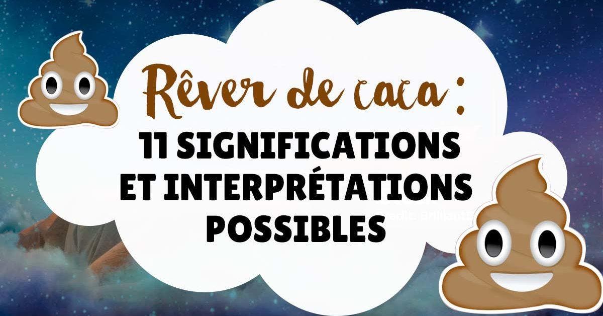 Rêver de caca - 11 significations et interprétations possibles