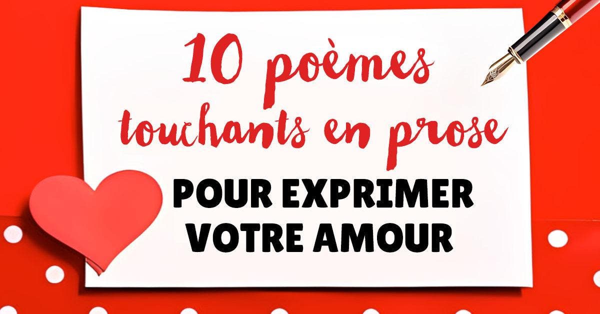 SEO __ 10 poèmes touchants en prose pour exprimer votre amour