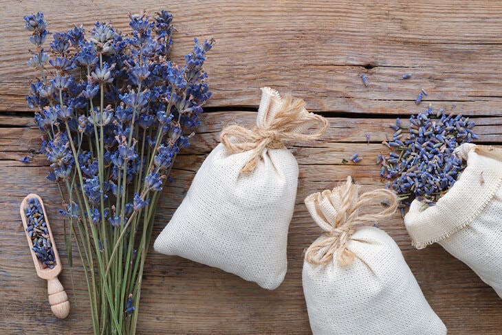 Bolsas de lavanda reutilizables