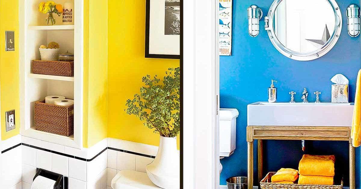 Salle de bain 25 couleurs tendances à adopter final