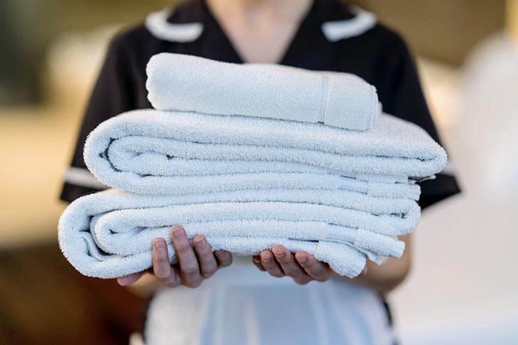 Asciugamani dell'hotel