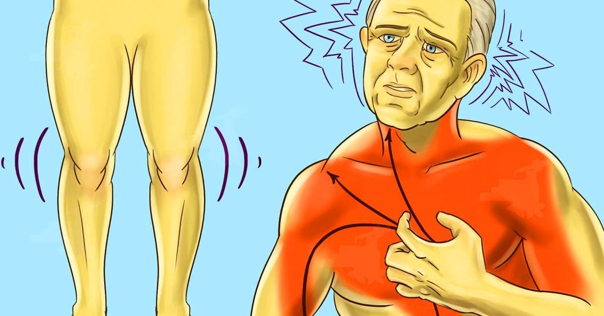 Si vous avez ces 6 symptômes, vous pourriez avoir une crise cardiaque dans le mois à venir
