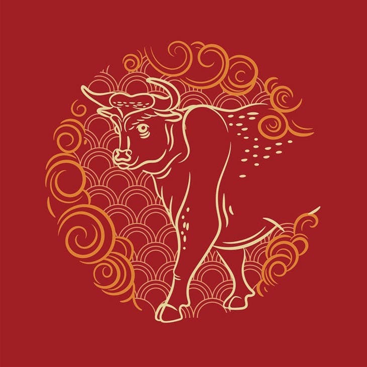 Zodiac sign of the Ox