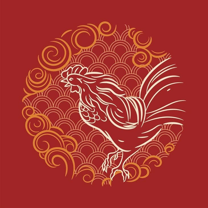 Zodiac sign of the Rooster