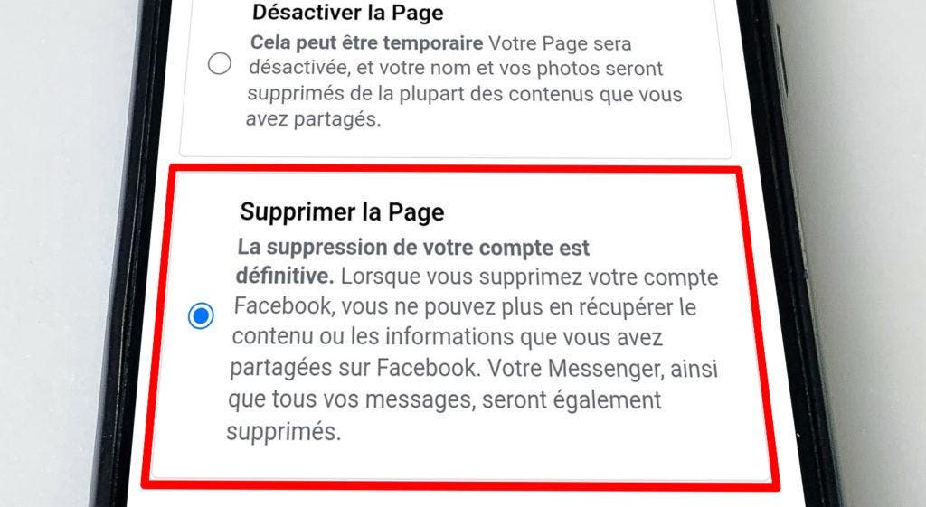 Combien De Signalement Pour Supprimer Une Page Facebook Comment supprimer une page Facebook en 2023