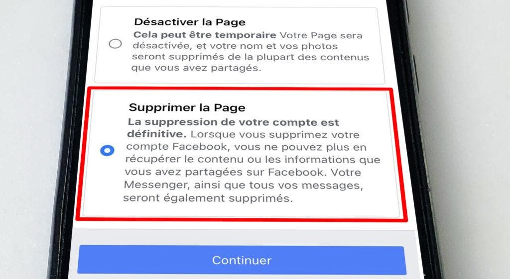 Combien De Signalement Pour Supprimer Une Page Facebook Comment supprimer une page Facebook en 2023