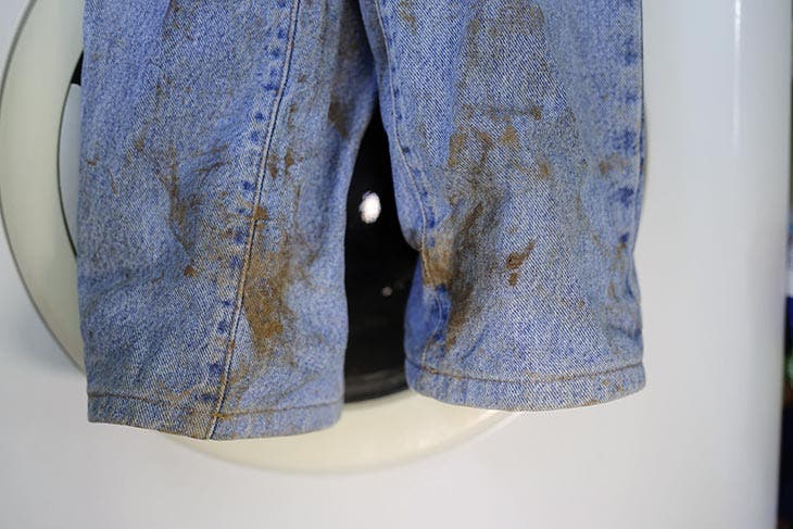 rust stains on clothes