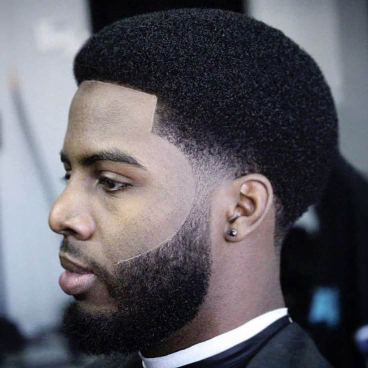 Taper afro et barbe Taper afro et barbe