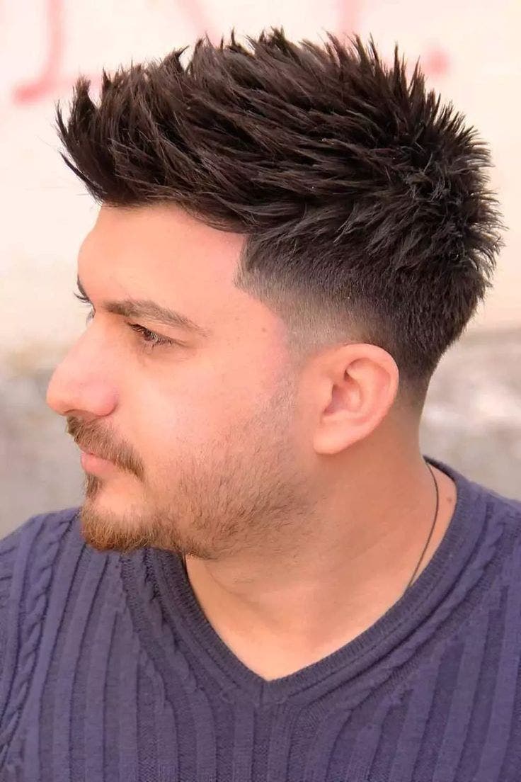 Taper bas et Faux Hawk