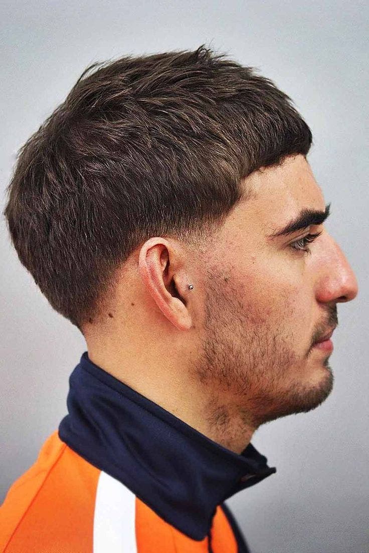 Taper bas et coupe César