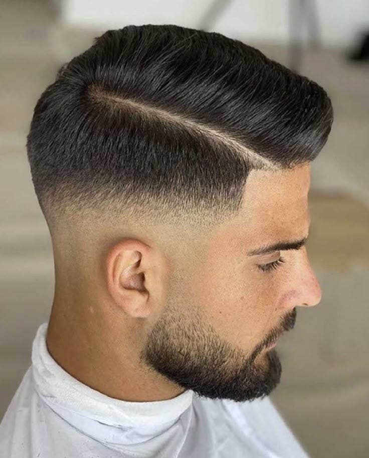 Taper haut comb over Taper haut comb over