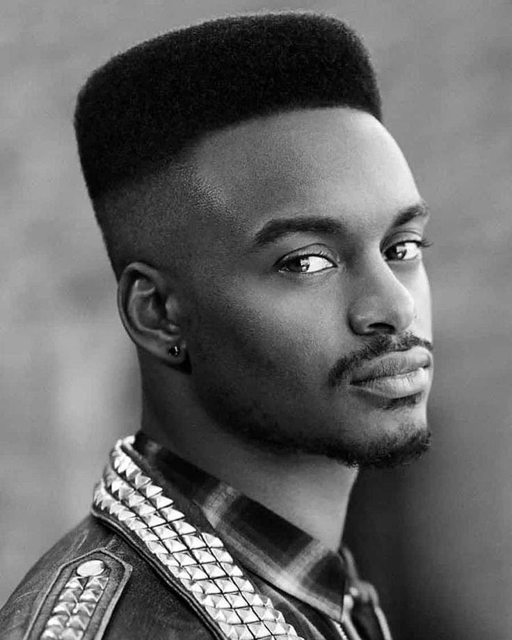 Taper haut et flat top
