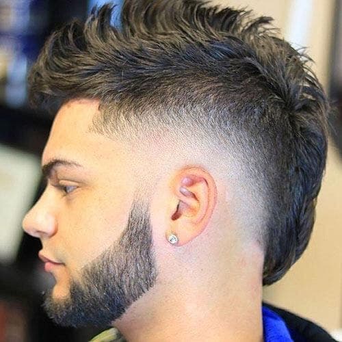 Taper moyen et Mohawk