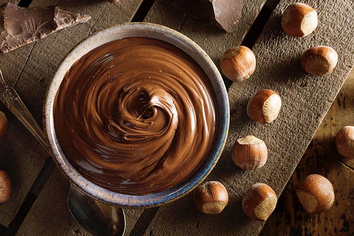 Chocolate and hazelnut spread