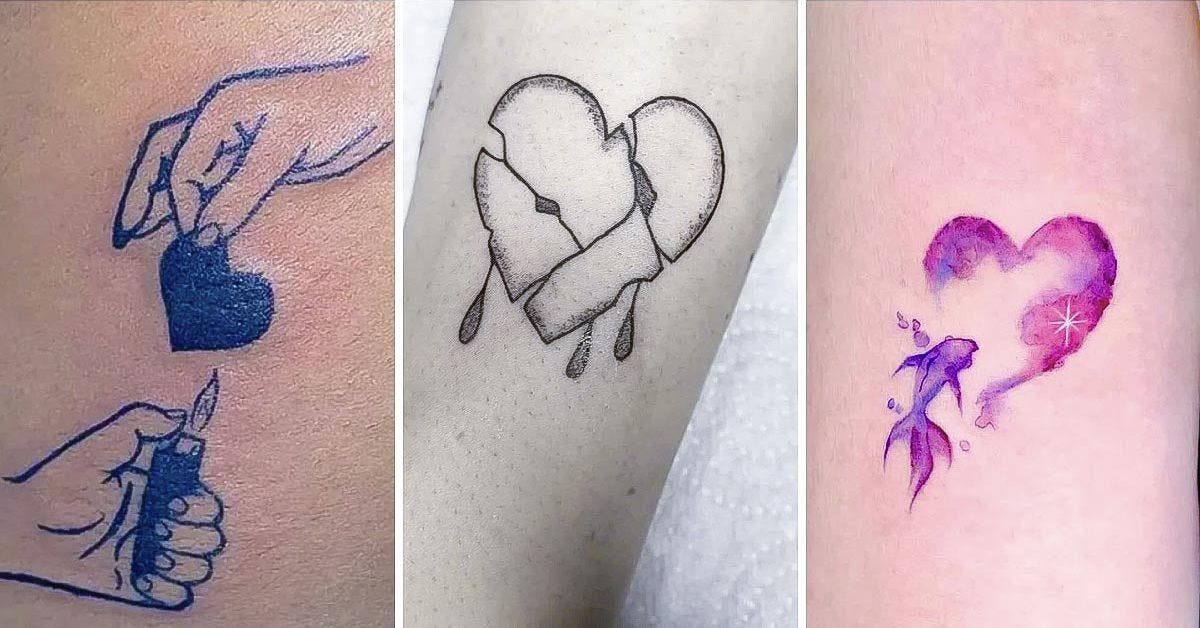 Tatouages En Forme De Coeur 50