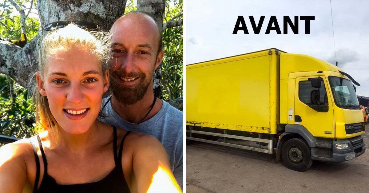 Transformer un camion en maison l'aventure d'Iona et Martin