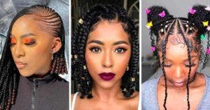 Tresse africaine - 20 modèles tendances en fonction de la longueur de vos cheveux_