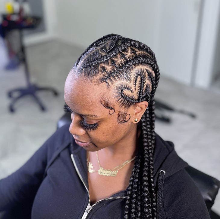 Tresses avec motifs Tresses avec motifs