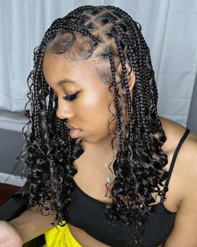 Tresses et boucles Tresses et boucles