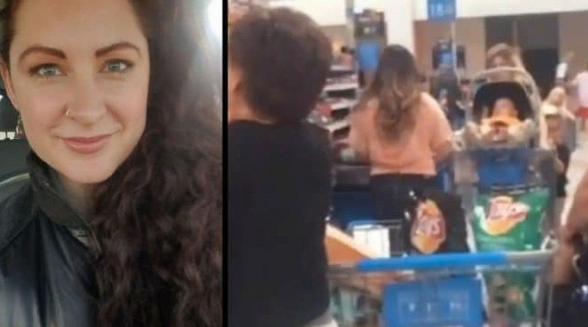 Un couple se moque d’une mère en difficulté dans un supermarché