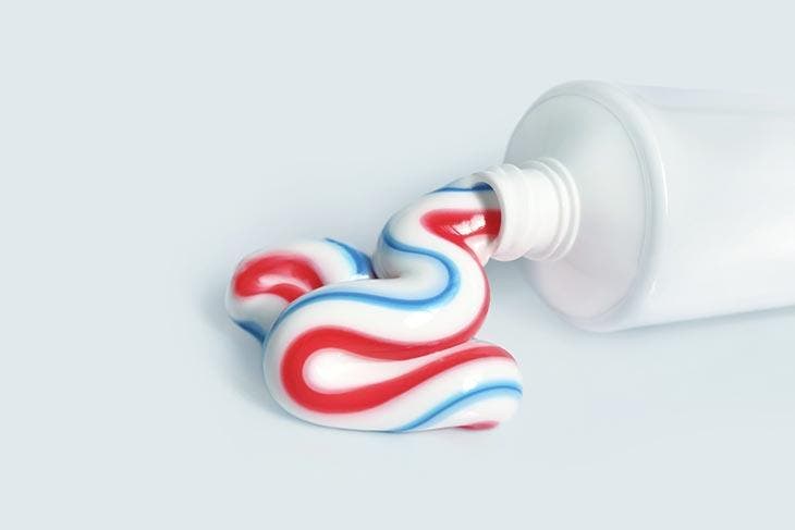 a toothpaste