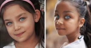 Un photographe capture la beauté des yeux des enfants
