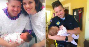 Un policier adopte le bébé d'une femme sans-abri qu’il a connu lors d'une patrouille