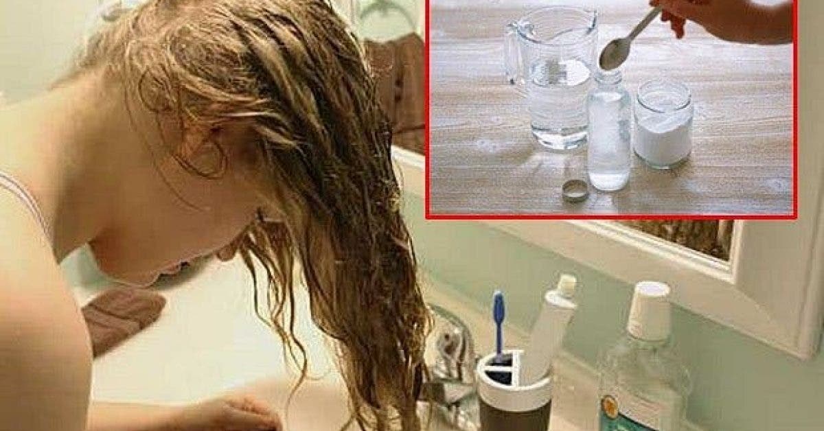 Un recette de shampoing au bicarbonate de soude pour transformer vos cheveux