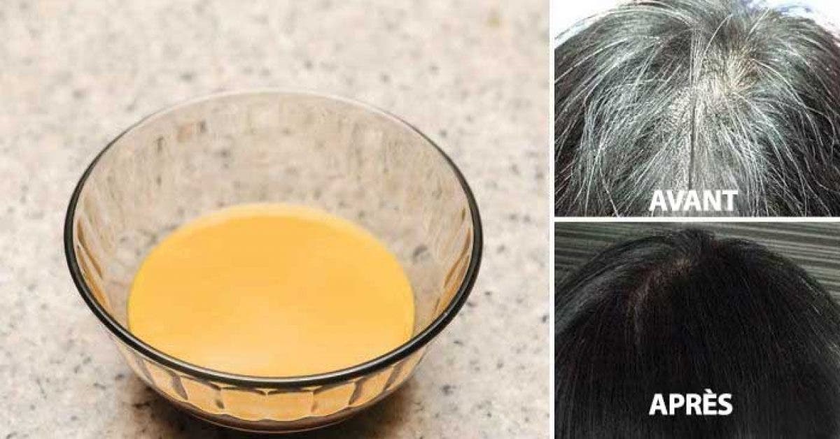 Un remède naturel pour rendre à vos cheveux blancs leur couleur d’avant