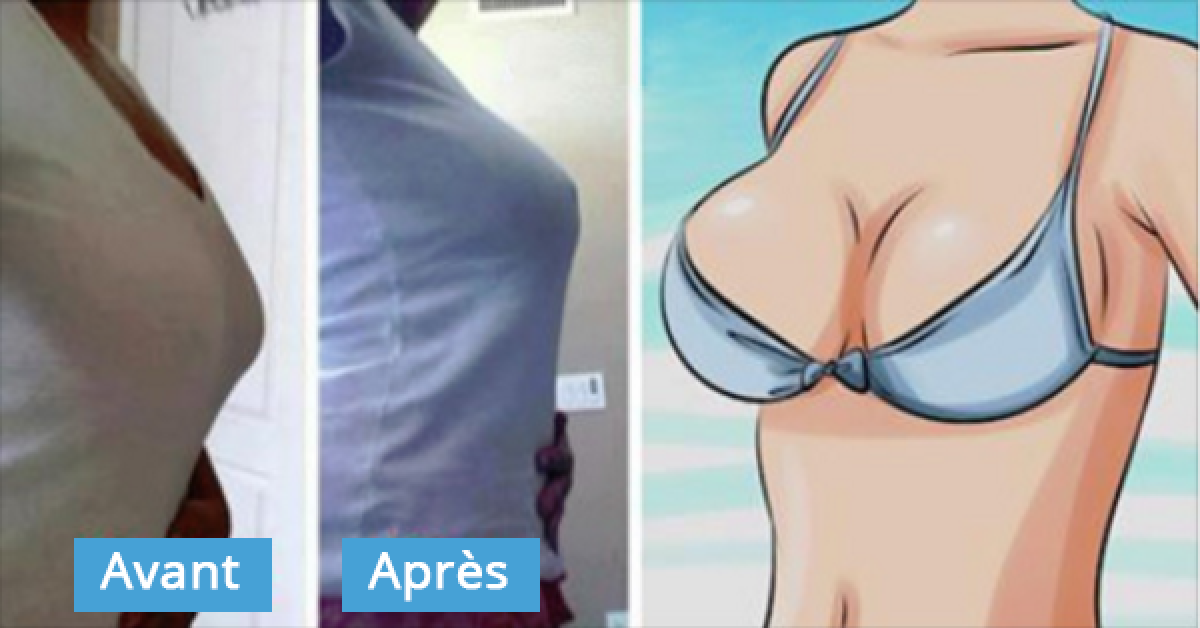 Une astuce géniale pour avoir des seins fermes et toniques en une semaine seulement