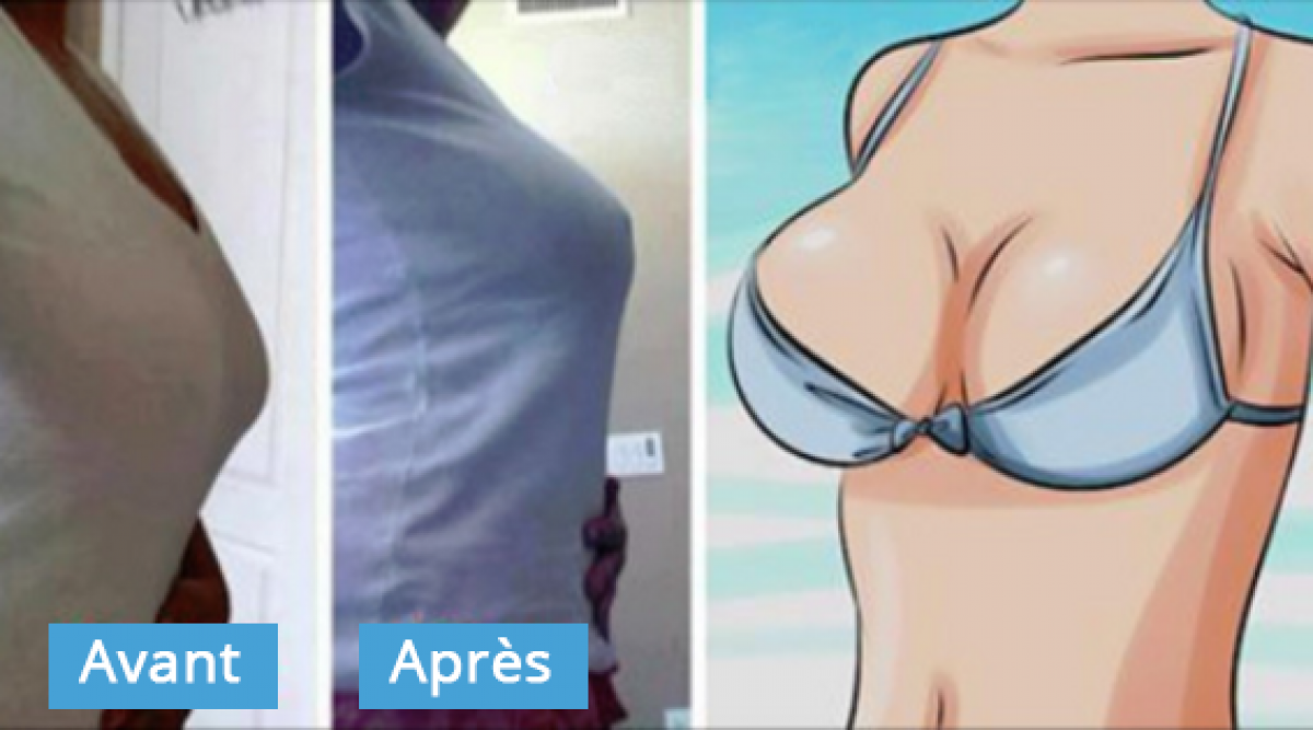 Une astuce géniale pour avoir des seins fermes et toniques en une semaine seulement