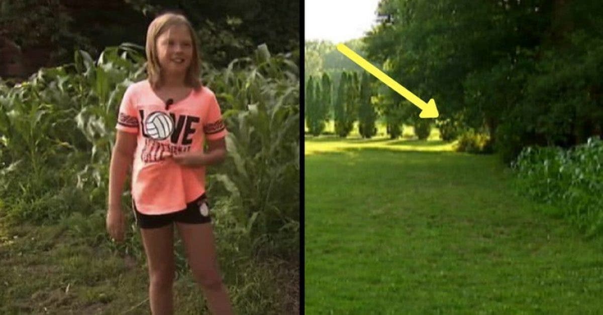 Une fille de 9 ans entend Dieu lui dire de regarder dans les buissons