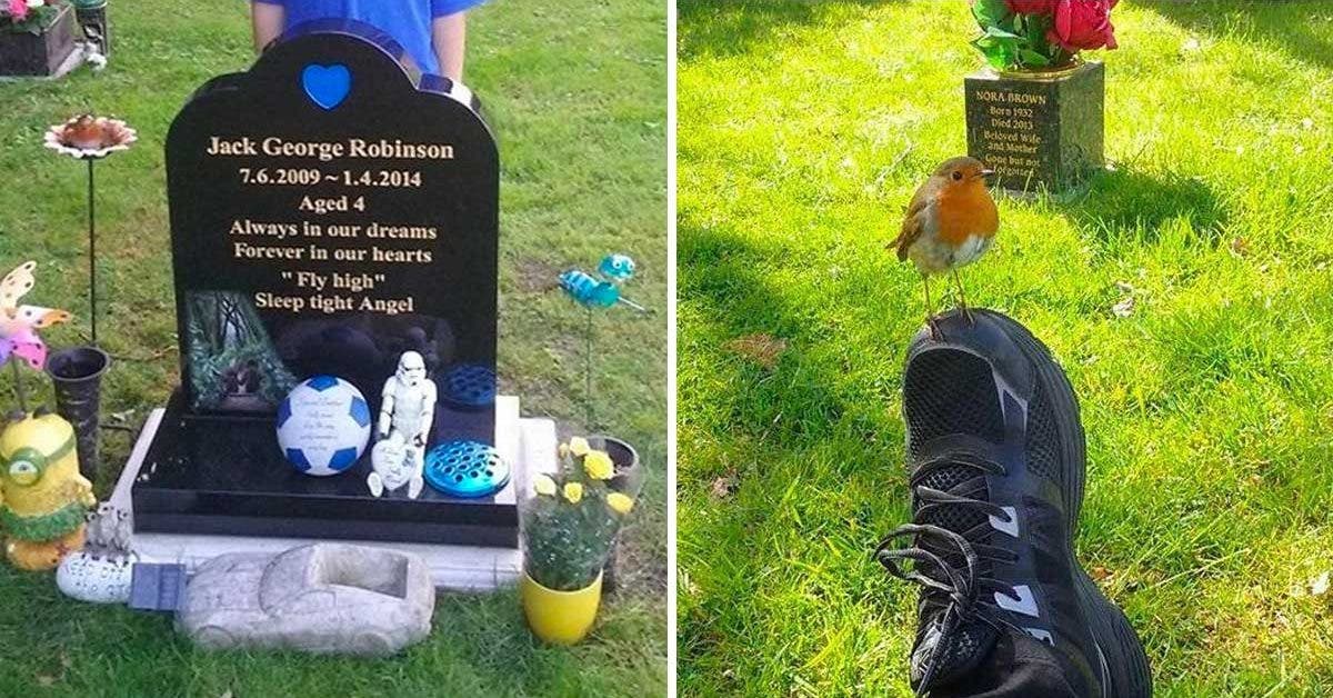 Une mère qui a perdu son fils d’un cancer reçoit un signe en visitant sa tombe