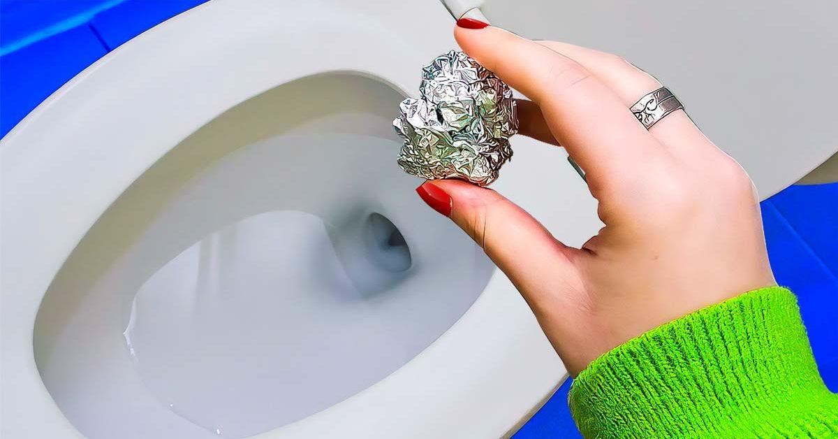 Utilisez du papier aluminium au toilettes final
