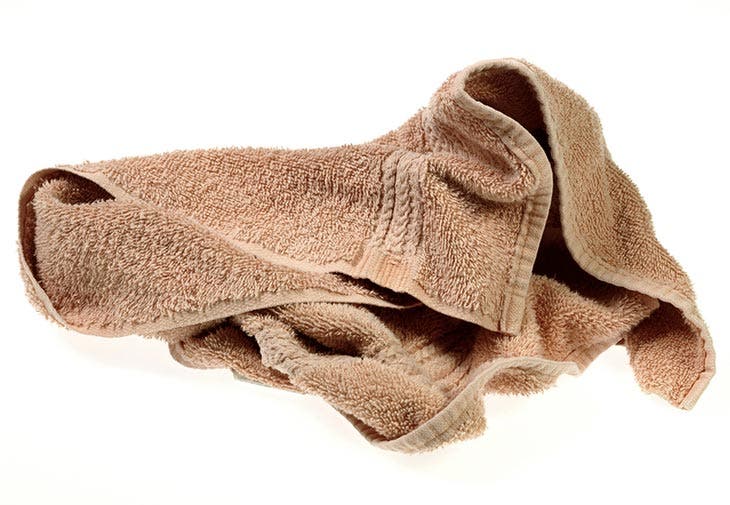 old towel