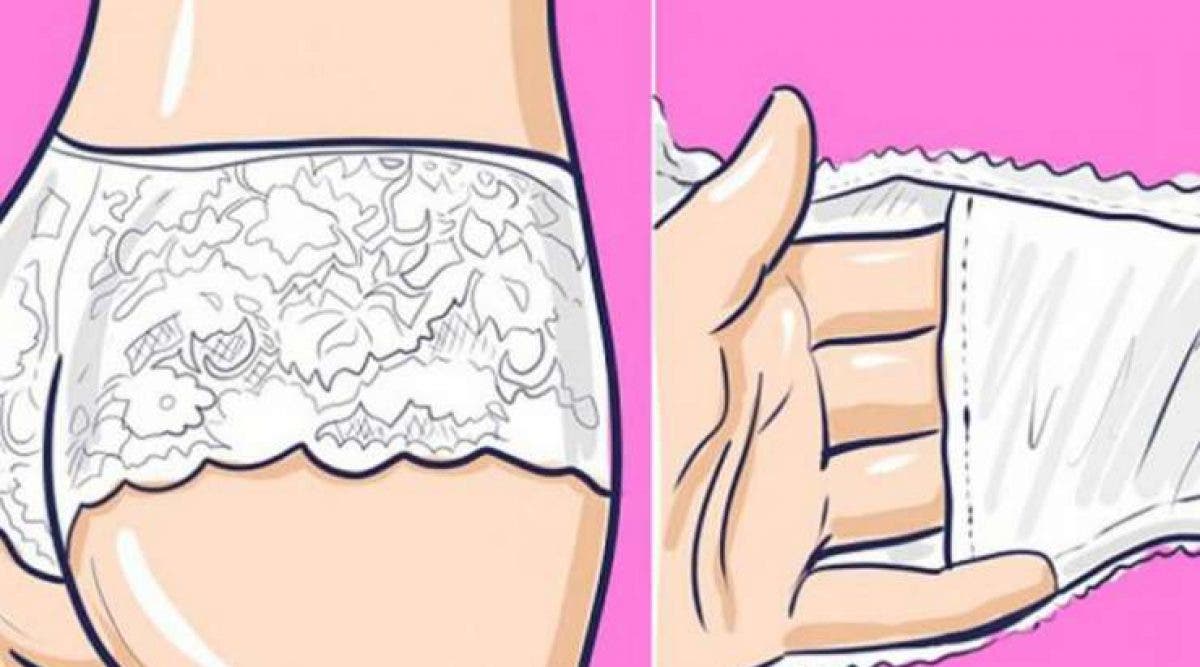 Voici à quoi sert la poche qui se trouve dans les culottes pour femme