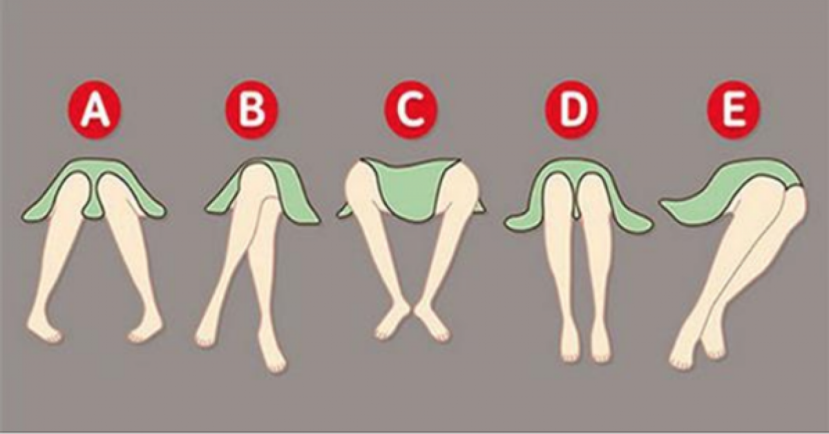 Voici ce que la position de vos jambes lorsque vous êtes assis(e) révèle sur votre personnalité