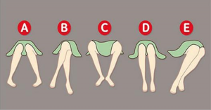 Voici ce que la position de vos jambes