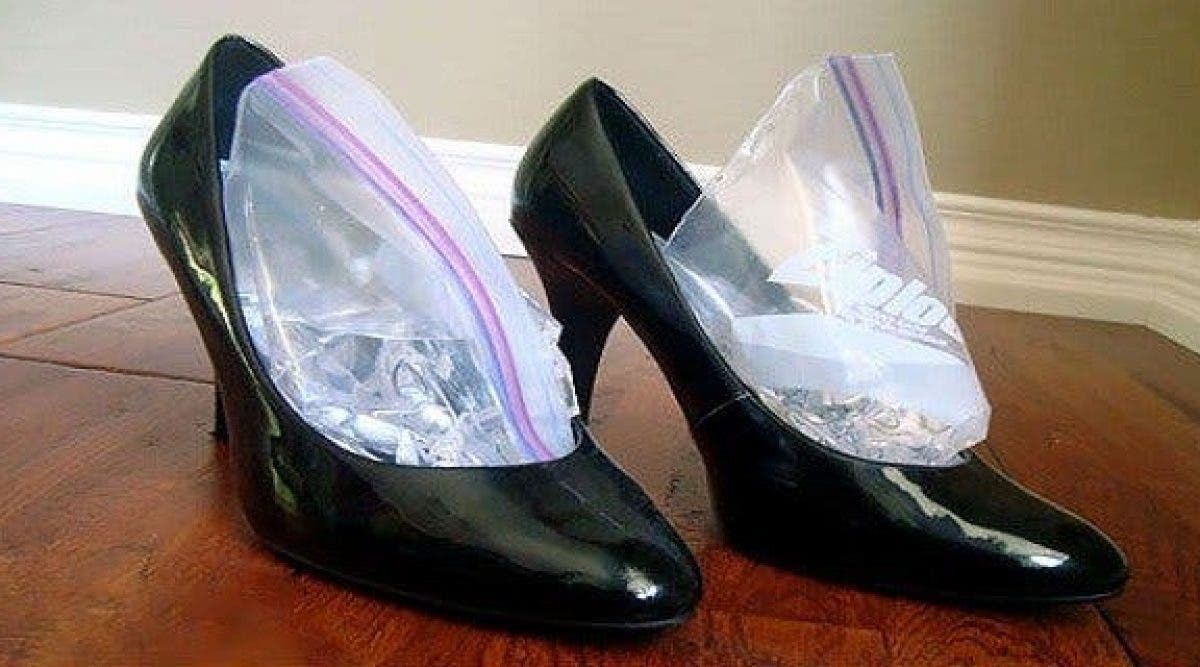 Voici comment élargir des chaussures trop petites
