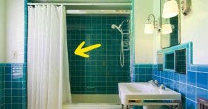 Voici comment enlever la moisissure des rideaux de douche