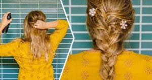 Voici comment faire une tresse française facilement en moins de 5 minutes 2