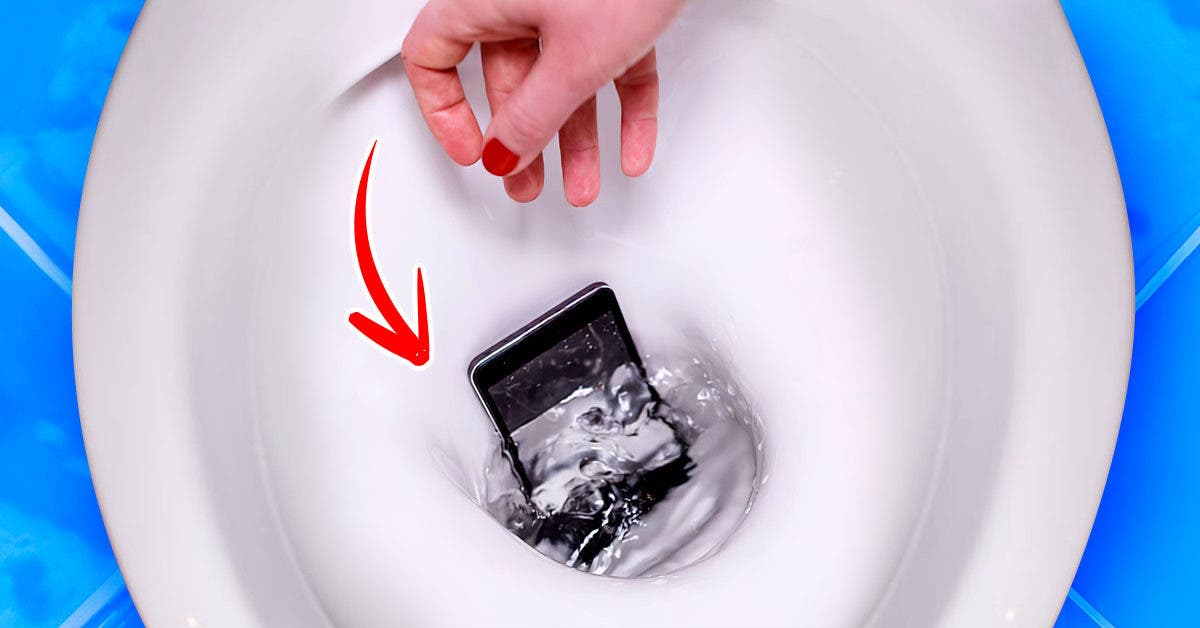 Voici comment sauver un téléphone tombé à l’eau