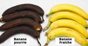 Voici comment transformer des bananes trop mures en banane fraiche