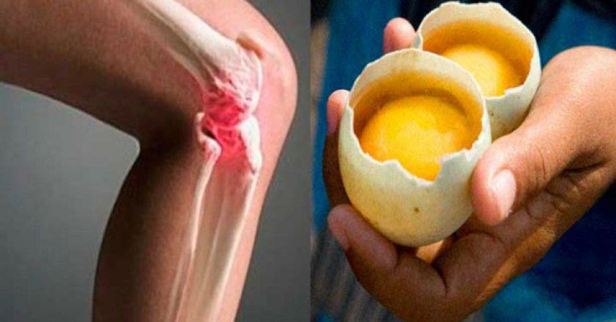 Voici comment utiliser 2 œufs pour dire adieu a la douleur au niveau des genoux
