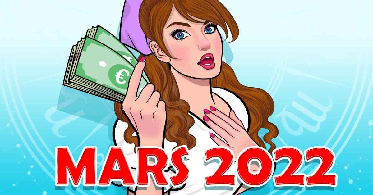 Voici les prévisions financières en Mars 2022 selon votre signe du zodiaque01