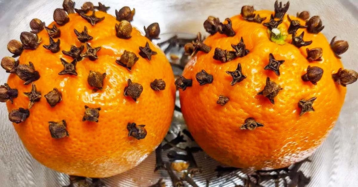 Voici pourquoi il faut absolument planter des clous de girofle dans une orange