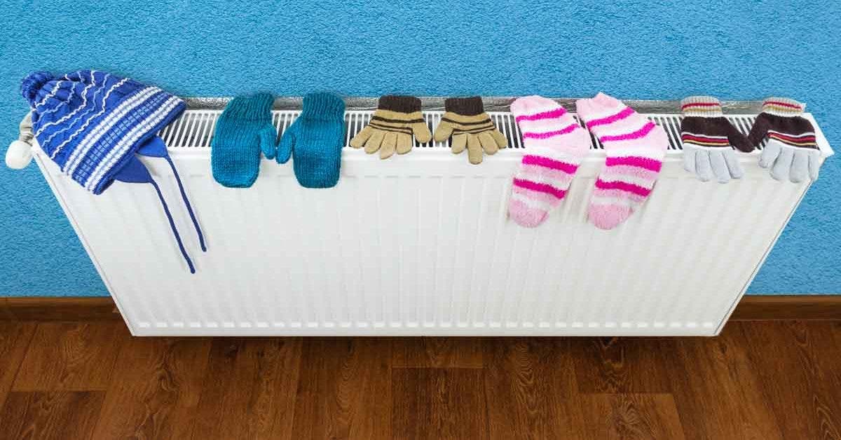 Voici pourquoi il ne faut plus sécher le linge sur le radiateur_