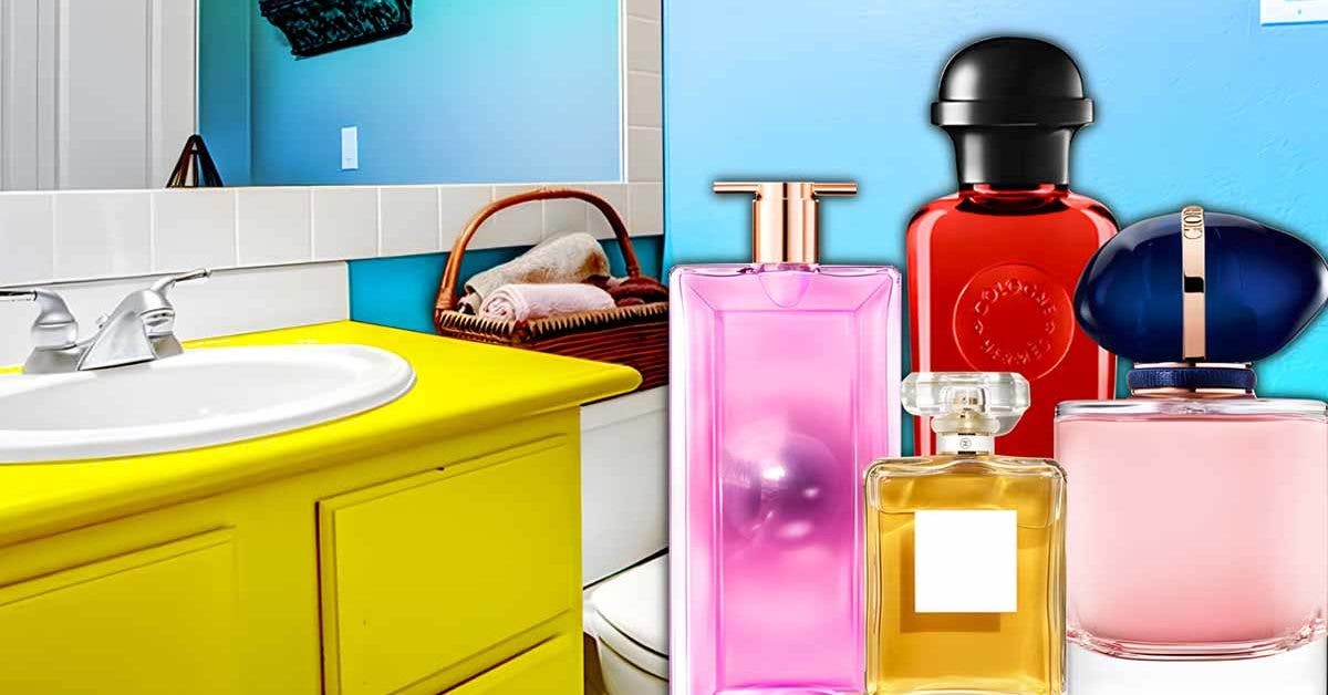 Parfums pour la salle de bains et les toilettes, fraîcheur et